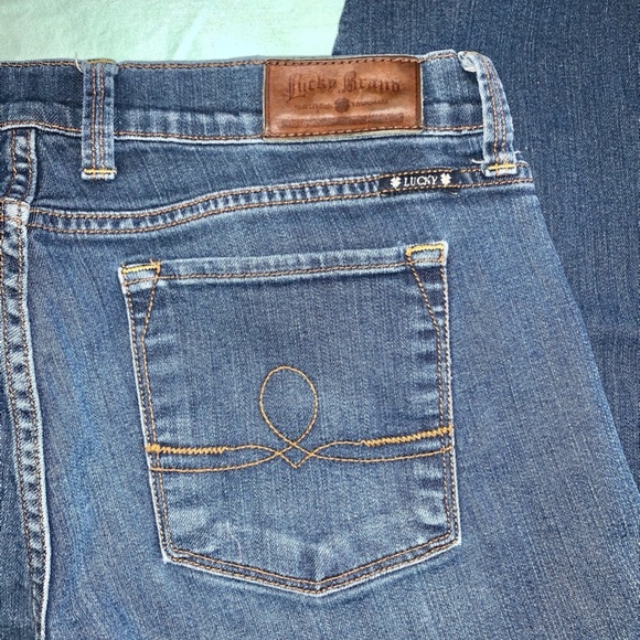 LUCKY BRAND SOFIA STRAIGHT JEANS SZ 12/31 - Picture 5 of 6